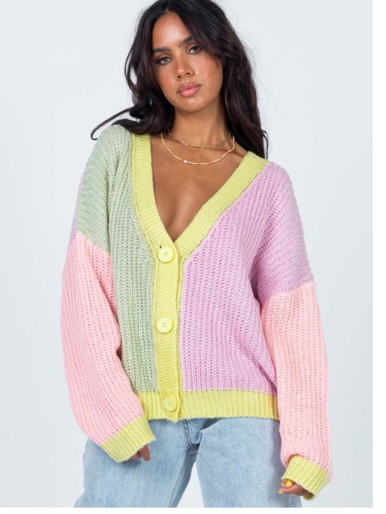 Princess Polly Sweaters - Princess Polly Naomi multi cardigan, S/M
